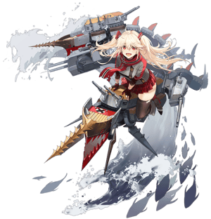 This is the Avatar Image for the Blücher (Azur Lane) AI Voice and Text to Speech Generator